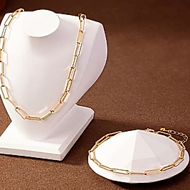 Kararmaz çelik Kolye