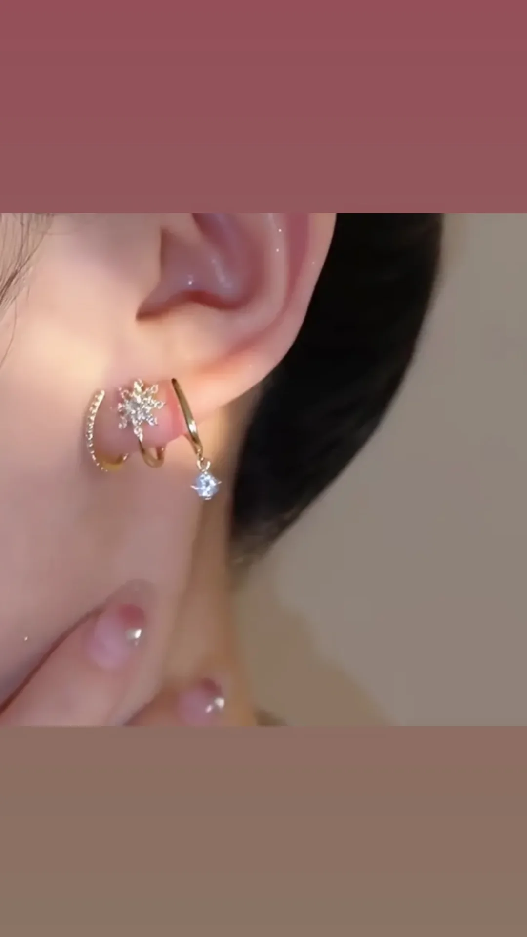 Delik gerektirmeyen küpe