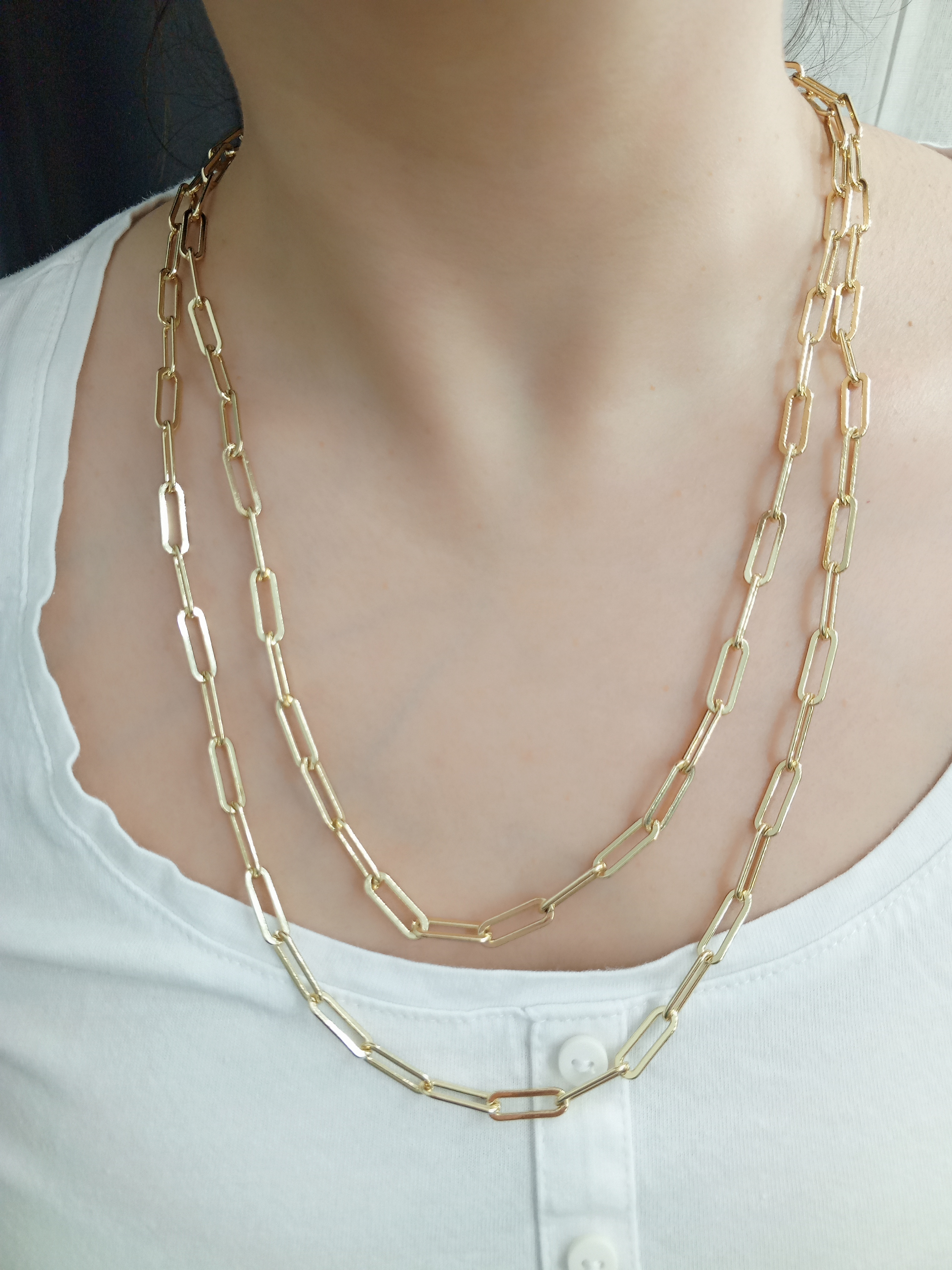 Kararmaz Çelik tiffany kolye