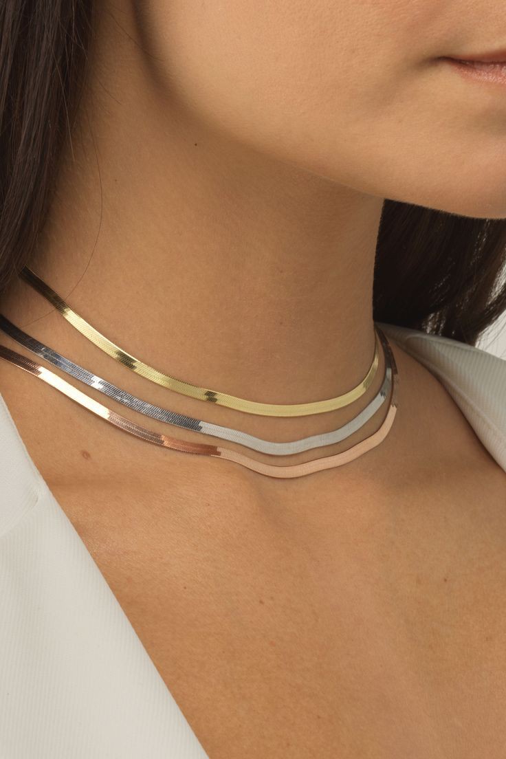 Çelik gold rose gold kolye